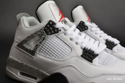 Cement” EyeCatching 4 Jordan  542 Air 840606-192 OG “White 0820